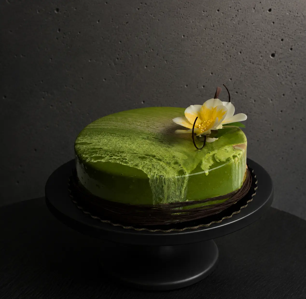 Tort musowy pistacjowy